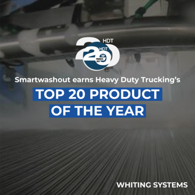 Whiting Systems, Inc. trailer washout system SmartWashout wins HDT’s Top 20