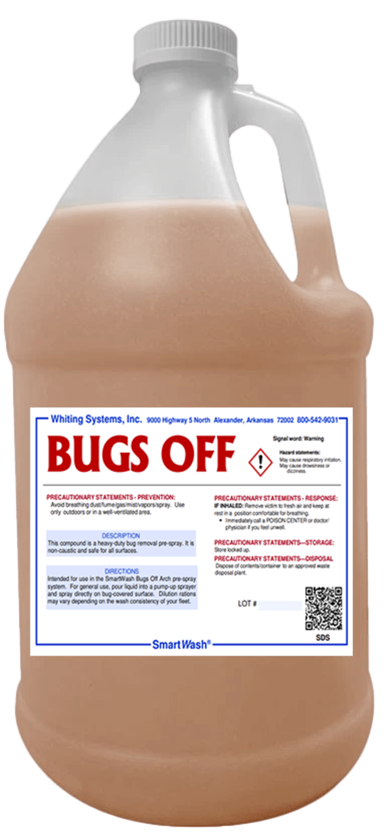 Bugs Off- Bug Removal Pre-spray | Whiting Systems